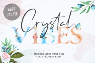Crystal Vibes Fonts: A Serif Duo Review for Sellers