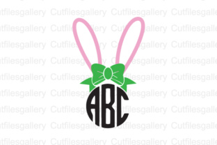 Easter Buuny Monogram: A Crafts and Graphics Review for Publishers