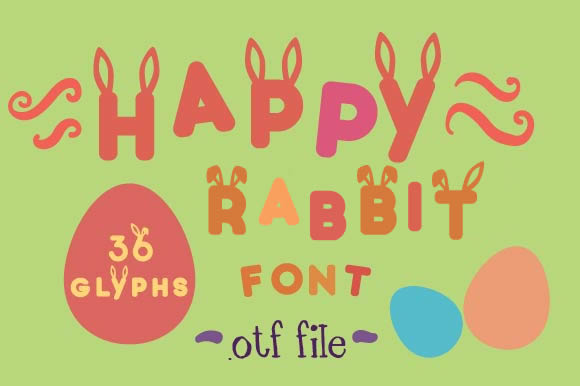 Happy Rabbit Fonts Freebies: A Designer's Review for Real Publishing