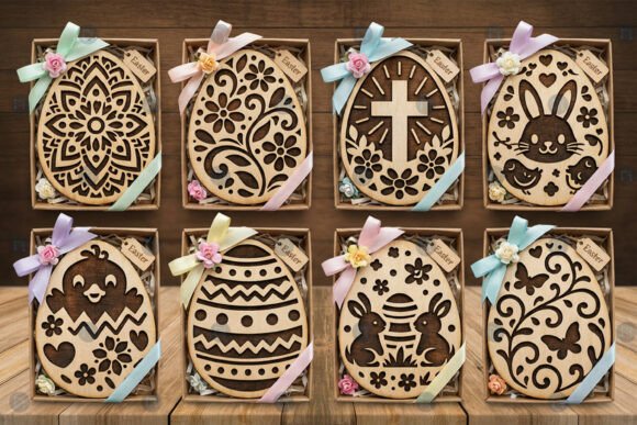 Laser Cut Easter Egg SVG Bundle Review