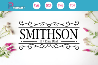 Mailbox Monogram Graphics for Crafts & Content