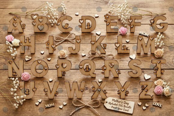 Mother’s Day Laser Cut SVG Bundle for Branding