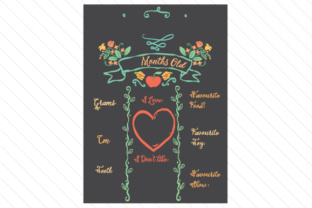 New Born Poster Metric for Crafts and Kids